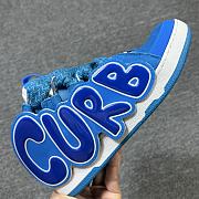 Lanvin curb-lettering sneakers Blue FUSKDK12PCCUP26  - 5