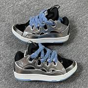 Lanvin Leather Curb Silver Metallic  FU-SKDK12-META-H25M2 - 1