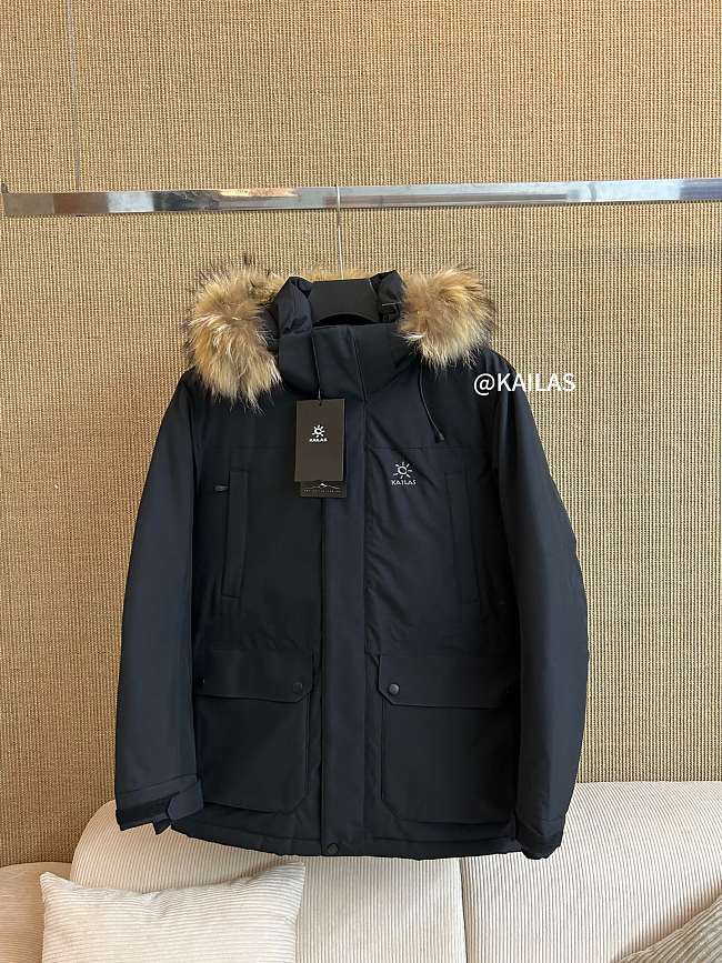 Kailas Thick Fur Down Jacket  - 1