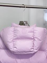 Down Jacket Warm Hooded Women's Coat Puff Five-Grid Four-Grid Luxury  - 5