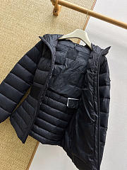  Magnolia hooded short down jacket - 3