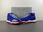 Air Jordan 11 Retro Red & Blue Custom - 1