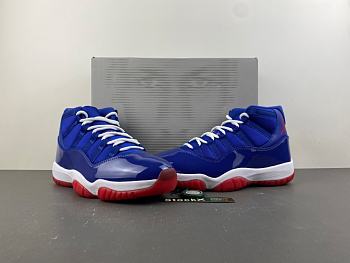 Air Jordan 11 Retro Red & Blue Custom