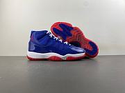 Air Jordan 11 Retro Red & Blue Custom - 2