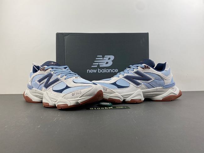 New Balance 9060 Blue Cream - 1