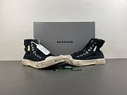 Balenciaga Paris High 'Destroyed - Denim' 688756-W3RCL-1095 - 1