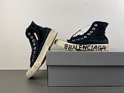 Balenciaga Paris High 'Destroyed - Denim' 688756-W3RCL-1095 - 5