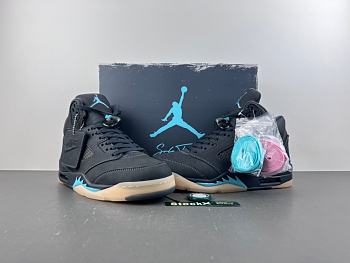 Solefly x Jordan 5 Retro 'Black Aurora Green' 2026 IU0734-001 