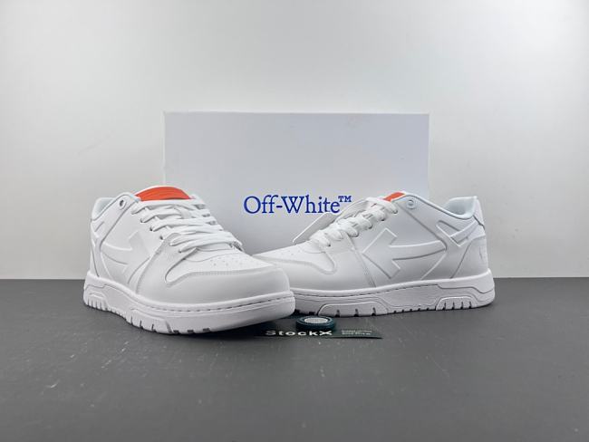 OFF-WHITE Out Of Office Molded Low Tops  OMIA189S26MAT0010120 - 1