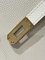 Hermes Kelly 25 Epsom Nata GHW Size 25cm - 4