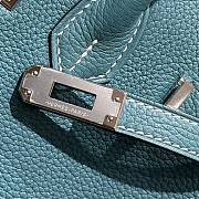 Hermes Togo Birkin 30 New Bleu Jean Handbag  - 2