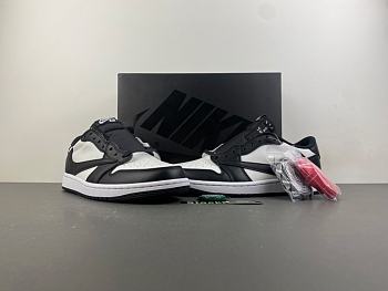 Air Jordan 1 Low Travis Scott Black White Custom