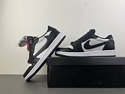 Air Jordan 1 Low Travis Scott Black White Custom - 4