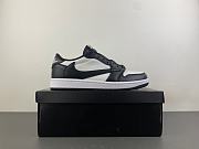 Air Jordan 1 Low Travis Scott Black White Custom - 3