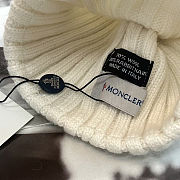 Moncler pompom beanie White  - 6