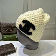 Chanel Cc Logo Beanie - 1