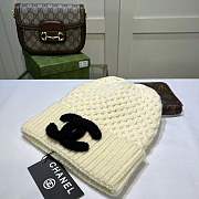 Chanel Cc Logo Beanie - 2