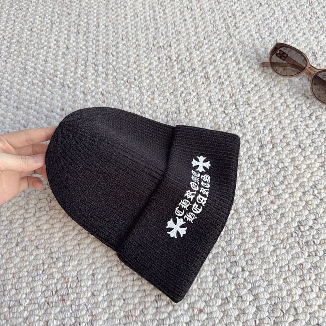 Chrome Hearts logo-embroidered beanie - 1
