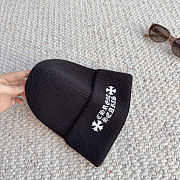 Chrome Hearts logo-embroidered beanie - 1