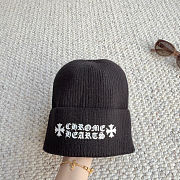 Chrome Hearts logo-embroidered beanie - 6