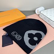 Louis Vuitton x Nigo LV Fit Monogram Beanie Black  - 1