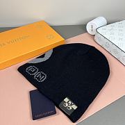 Louis Vuitton x Nigo LV Fit Monogram Beanie Black  - 6