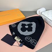 Louis Vuitton x Nigo LV Fit Monogram Beanie Black  - 5