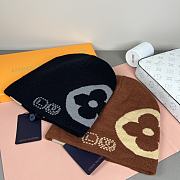 Louis Vuitton x Nigo LV Fit Monogram Beanie Black  - 2