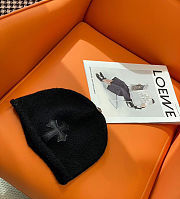 Chrome Hearts Cross Patch Beanie Black - 6