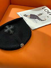 Chrome Hearts Cross Patch Beanie Black - 4