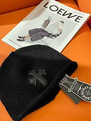 Chrome Hearts Cross Patch Beanie Black - 3
