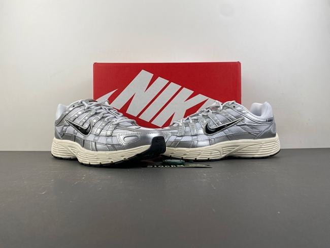 Nike P-6000 ‘White Metallic Silver’ CD6404-105 - 1