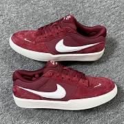 Nike SB Force 58 Red White Burgundy Shoes CZ2959-002  - 1