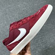 Nike SB Force 58 Red White Burgundy Shoes CZ2959-002  - 5