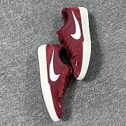 Nike SB Force 58 Red White Burgundy Shoes CZ2959-002  - 4