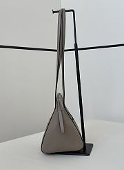 Fendi Mini Origami Shoulder Grey bag Gold-tone hardware Size 15x15x19cm - 6