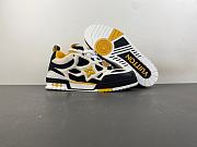 LV Skate Sneaker Black Yellow - 2