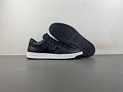 Prada Downtown Low Top Sneakers Leather Black Black White  2EE364_3LJ6_F0002 - 6