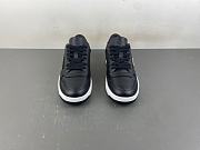 Prada Downtown Low Top Sneakers Leather Black Black White  2EE364_3LJ6_F0002 - 5