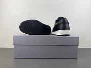 Prada Downtown Low Top Sneakers Leather Black Black White  2EE364_3LJ6_F0002 - 3