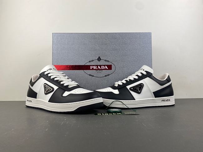 Prada Downtown Leather 'White Black' 2EE364 3LKG F0T8F - 1